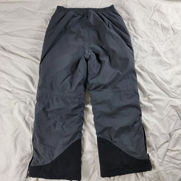 LL Bean Kids 6X-7 Black Snow Pants Winter Ski Snowboard Outdoors Casual - Picture 2 of 8